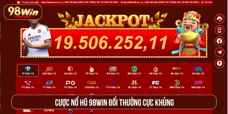 Trang Chủ Cược nổ hũ 98win đổi thưởng cực khủng