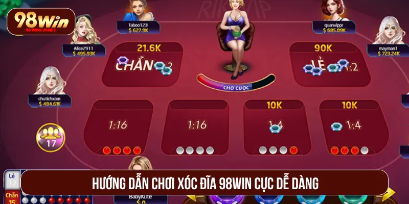 Xóc Đĩa 98WIN: Sân Chơi Hấp Dẫn Với Thắng Lớn Dễ Dàng Kết quả live xóc đĩa 98WIN được minh bạch và rõ ràng
