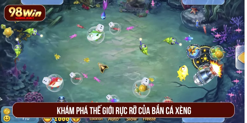 Bắn Cá Xèng 98WIN Tham Gia Săn Thưởng Giữa Đại Dương Khám phá thế giới rực rỡ của bắn cá xèng