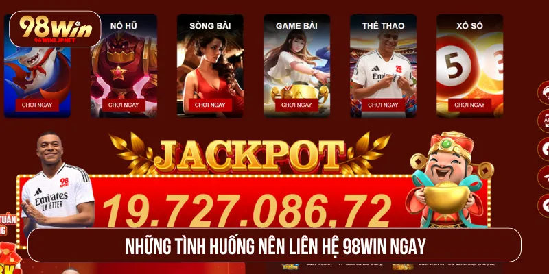 Liên Hệ 98WIN Và Các Kênh Hỗ Trợ Giải Đáp Thắc Mắc Liên hệ 98Win để xử lý hiệu quả sự cố phát sinh