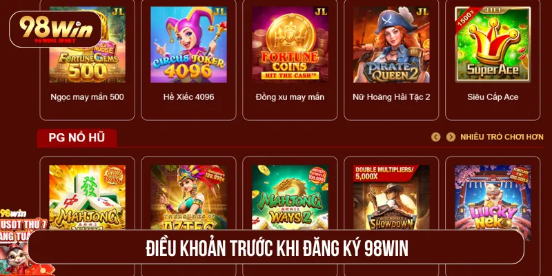 Đăng Ký 98Win: Trải Nghiệm Trọn Vẹn Với Quy Trình Tối Ưu Tuân thủ quy định đăng ký 98Win cam kết sự hợp pháp