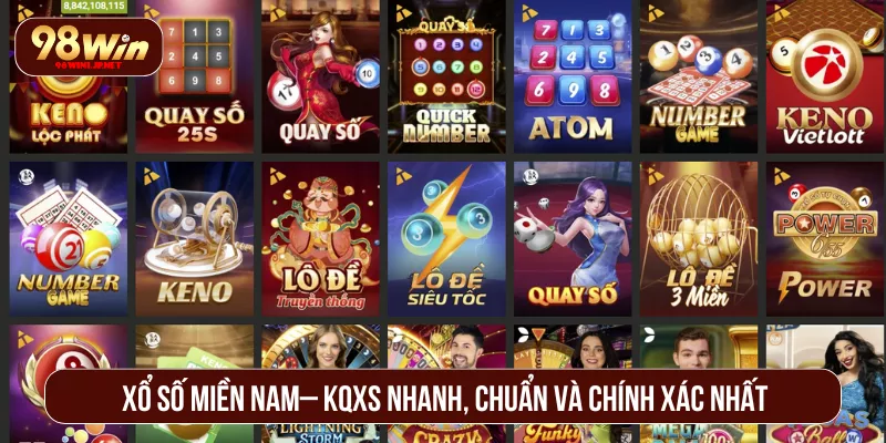 Xổ Số Miền Nam 98WIN Đặt Cược Và Xem KQXS Nhanh Chuẩn Xổ Số Miền Nam– KQXS Nhanh, Chuẩn Và Chính Xác Nhất