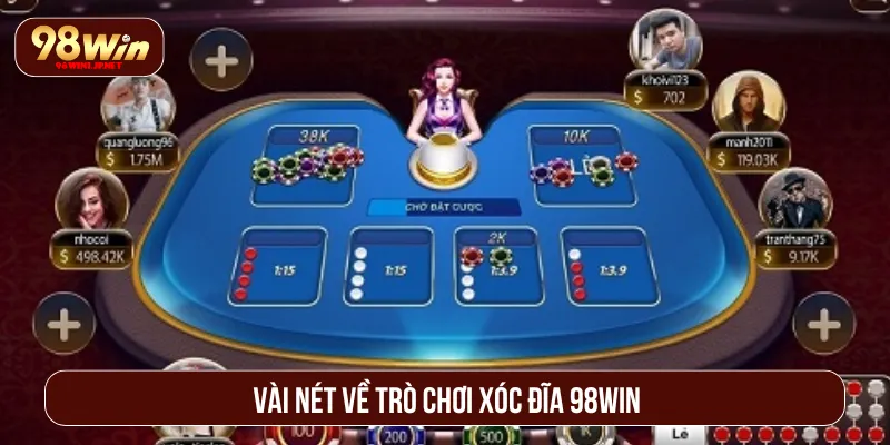 Xóc Đĩa 98WIN: Sân Chơi Hấp Dẫn Với Thắng Lớn Dễ Dàng Xóc đĩa 98WIN là trò chơi cá cược quen thuộc hiện nay