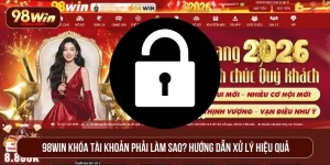 98WIN khóa tài khoản phải làm sao