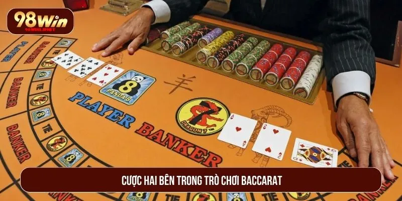 Giải Đáp Khuyến Mãi 98WIN Có Yêu Cầu Vòng Cược Không? Cược hai bên trong trò chơi baccarat